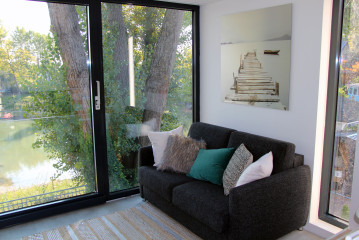 GarDomo CUBE Design Gartenhaus Living Lounge 3670