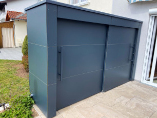 Referenz 74081 Heilbronn GarDomo KABINETT Design Gartenschrank 0001