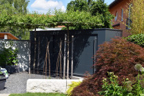Referenz 85651 Pliening | GarDomo | KABINETT Design Gartenschrank 0006