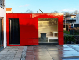 Referenz 39112 Magdeburg | GarDomo | CUBE Design Gartenhaus 0003