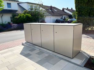 Referenz 68766 Hockenheim | GarDomo | MÜTO Design Mülltonnenbox 0002