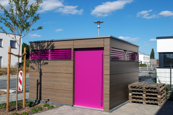 Referenz 38124 Braunschweig | GarDomo | CUBE Design Gartenhaus 0002