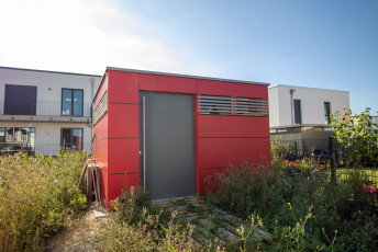 Referenz 38124 Braunschweig | GarDomo | CUBE Design Gartenhaus 0003