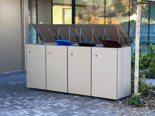 Referenz 85737 München | GarDomo | MÜTO Design Mülltonnenbox 0005