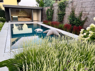 Referenz 67166 Otterstadt | GarDomo | SPA Design Gartensauna 0340