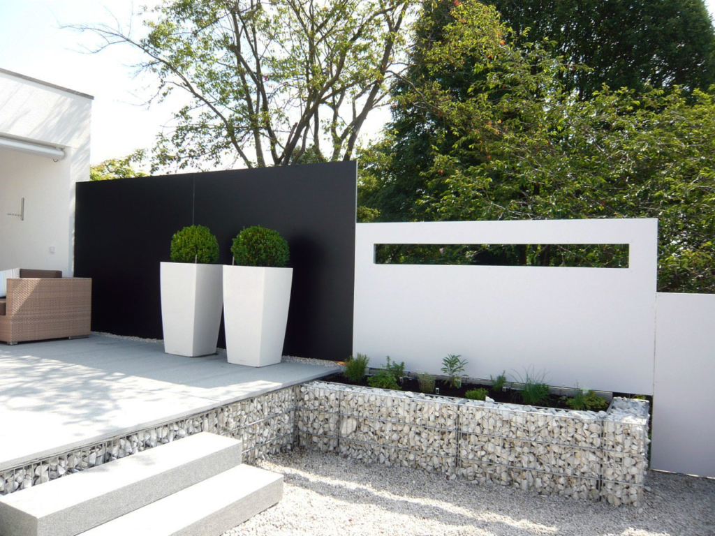 BLICKFANG - Design Sichtschutz perfektioniert stilvolle Garten Lounge in Dittelbrunn