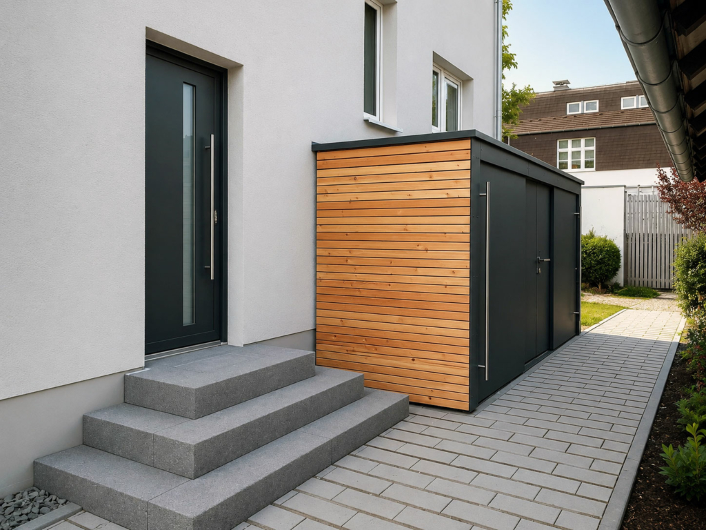 Referenz 65719 | Hofheim am Taunus | GarDomo | KABINETT Design Gartenschrank 001